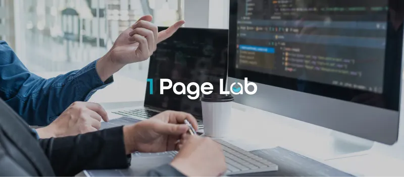 원페이지랩의 경제적인 제작 시스템 일러스트